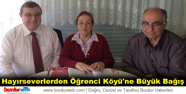 Hayırseverlerden Öğrenci Köyü’ne Büyük Bağış