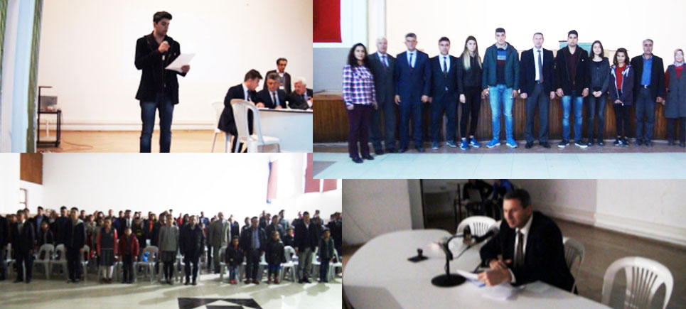 2016-2017 İl Öğrenci Meclis Başkanı Mehmet Şimşek oldu