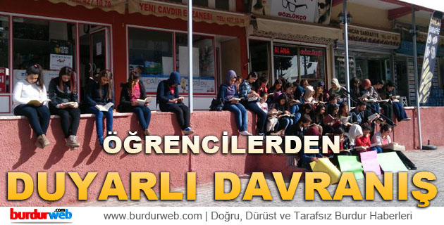 Öğrencilerden Duyarlı Davranış