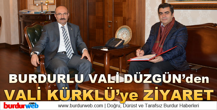 Burdurlu Vali Düzgün’den Kürklü’ye Ziyaret