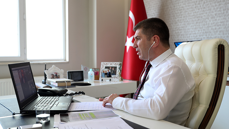 Başkan Ercengiz Kılıçdaroğlu ile görüştü