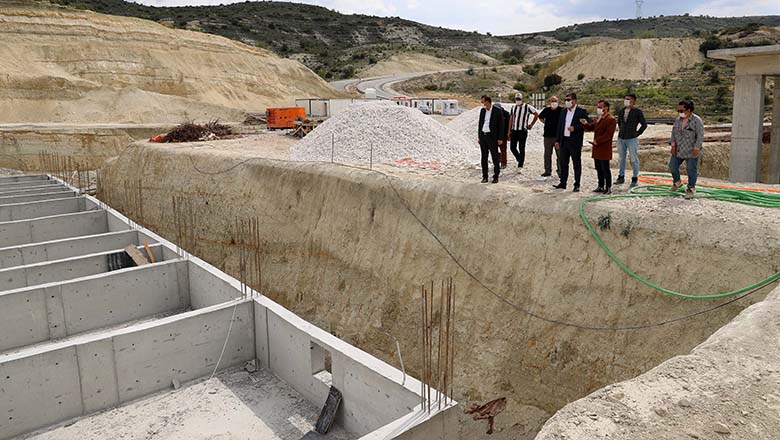 Başkan Ercengiz içme suyu arıtma tesisini inceledi