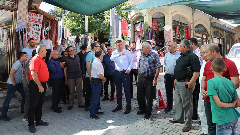 Yukarı Pazarda gündem “yayalaştırma”