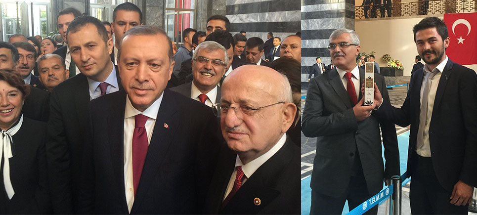 Milletvekili Özçelik’ten Cumhurbaşkanı Erdoğan’a sürpriz hediye