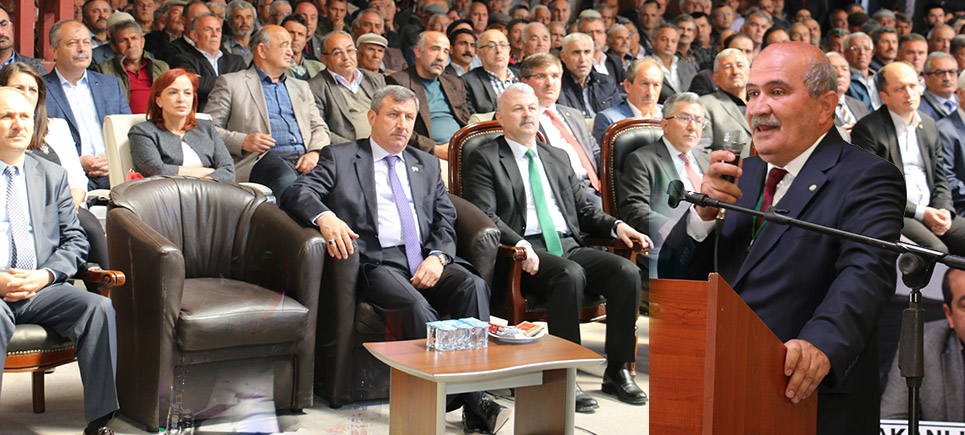 Başkan Eroğuz’dan görkemli genel kurul