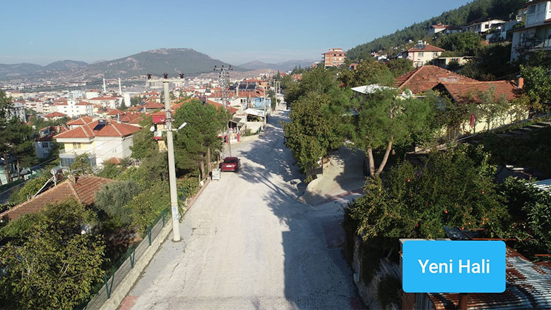 Bucak’ta modern ve kullanışlı yolların yapımı sürüyor