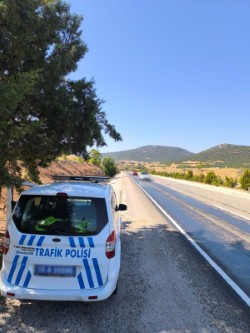 Burdur’da Radar Denetiminde 203 Sürücüye Ceza