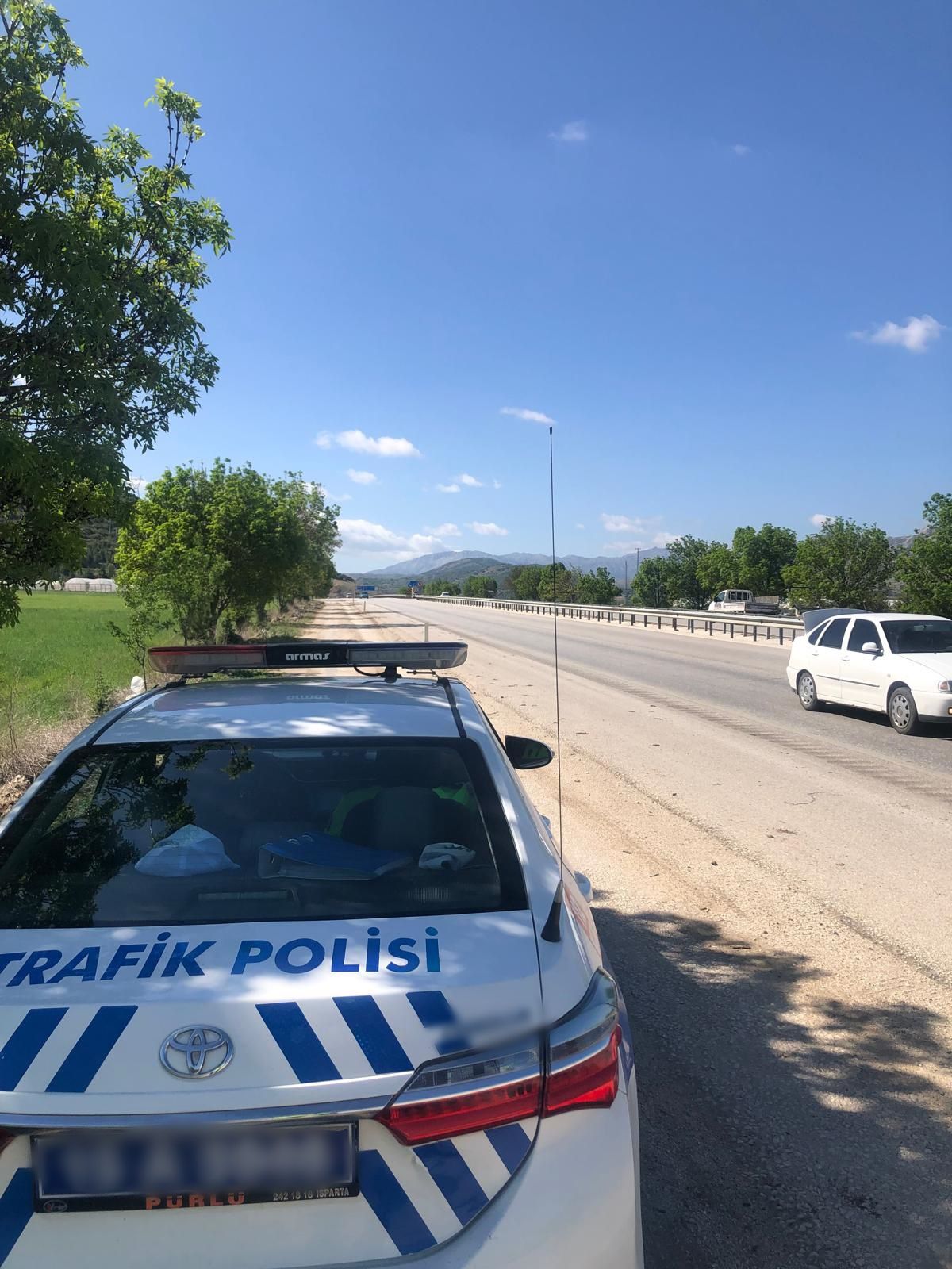 Burdur’da İki Günde 46 Araç Trafikten Men Edildi