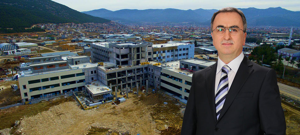 Bucak Devlet Hastanesi inşaatında sona gelindi