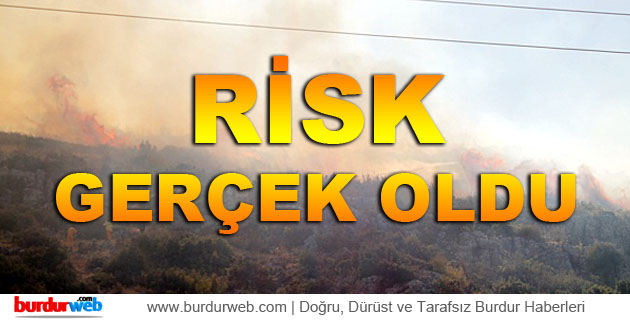 RİSK GERÇEK OLDU!