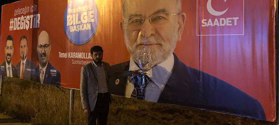 Saadet Partisine çirkin saldırı