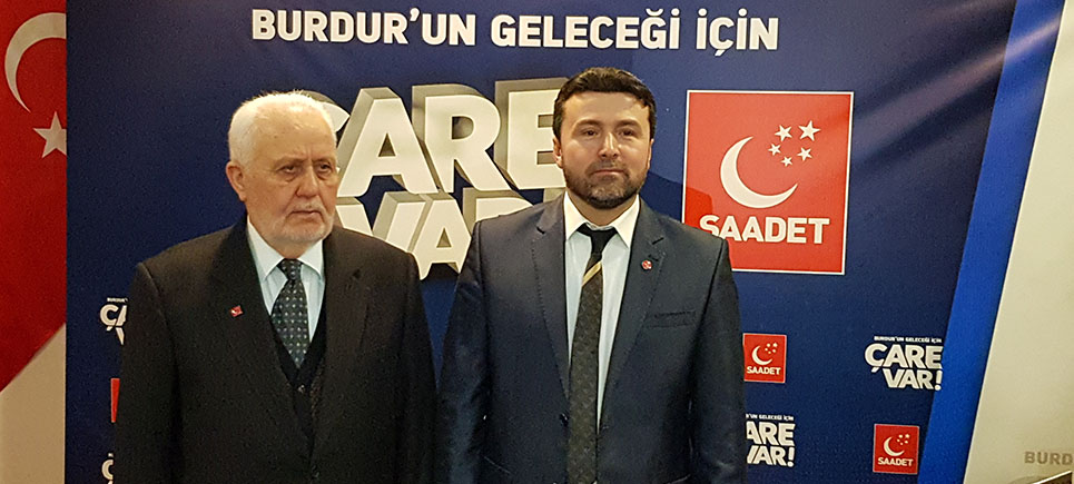 Saadet Partisi Burdur Belediye Başkan Adayı Musa Sayar
