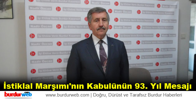 MHP’den İstiklal Marşı’nın Kabulünün 93. Yıl Mesajı