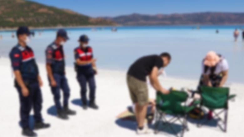 Salda’da Dikkat! 392 lira ceza yiyebilirsiniz….