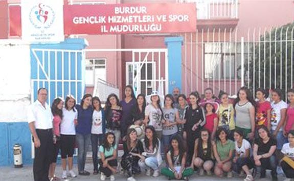 Salda Gölü Gençlik Kampı Başladı