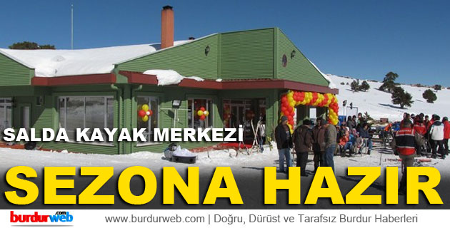 Salda Kayak Merkezi Sezona Hazır