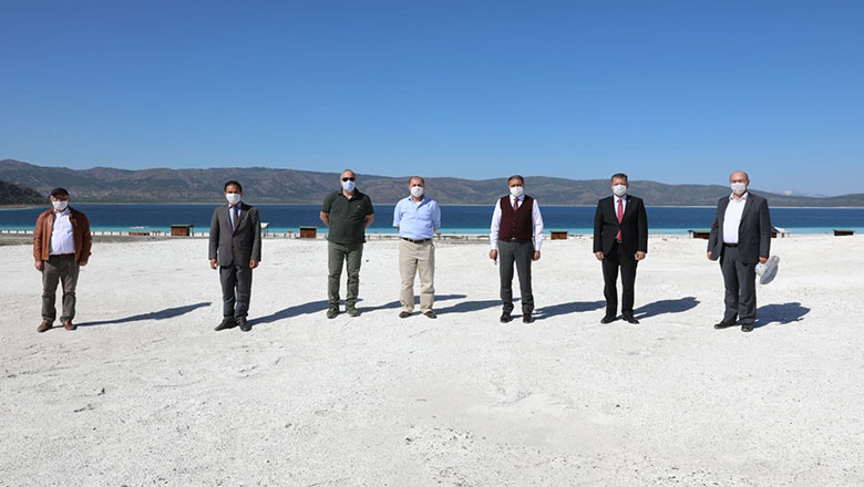 Salda Gölü’ne yerinde inceleme