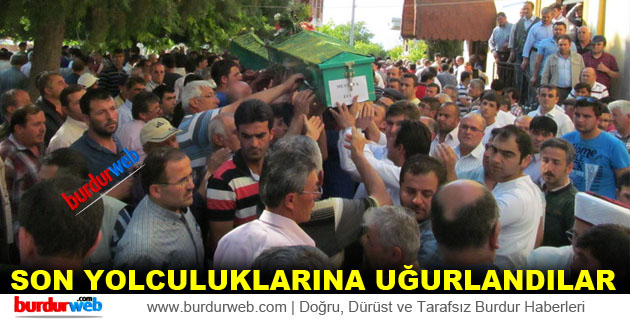 Efe Kardeşler ve Avcı Çifti Son Yolcuğuna Uğurlandı