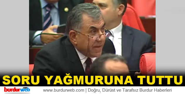 Milletvekili Özkan Soru Yağmuruna Tuttu