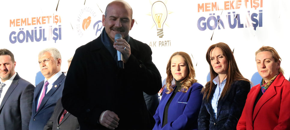 Bakan Soylu:”Bu seçim ders verme değil, güç verme seçimidir”