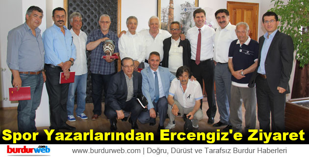 Spor Yazarlarından Ercengiz’e Ziyaret