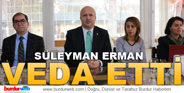 Süleyman Erman Veda Etti