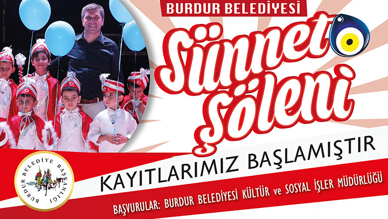 Toplu sünnet şöleni kayıtları başlıyor