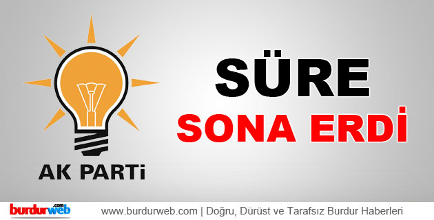 Süre sona erdi