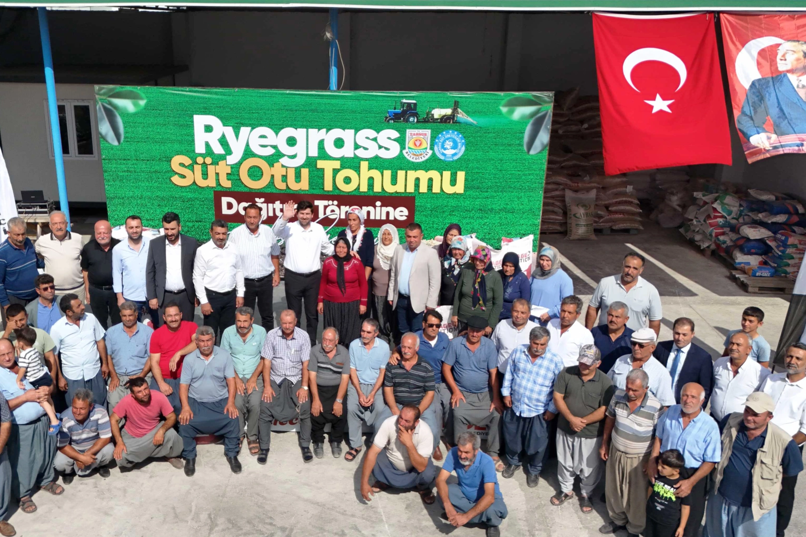 Tarsus’ta Üreticilere %50 Hibe Destekli Tohum Dağıtımı