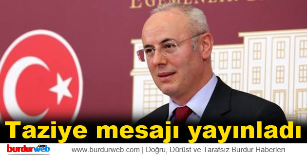 Milletvekili Yıldırım’dan taziye mesajı