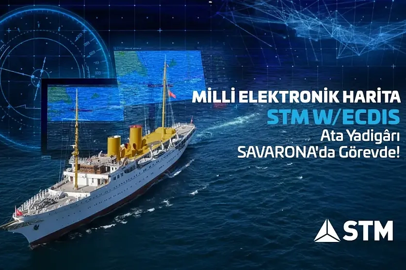 TCG SAVARONA STM’nin Milli Seyir Sistemi ile Görev Yapacak