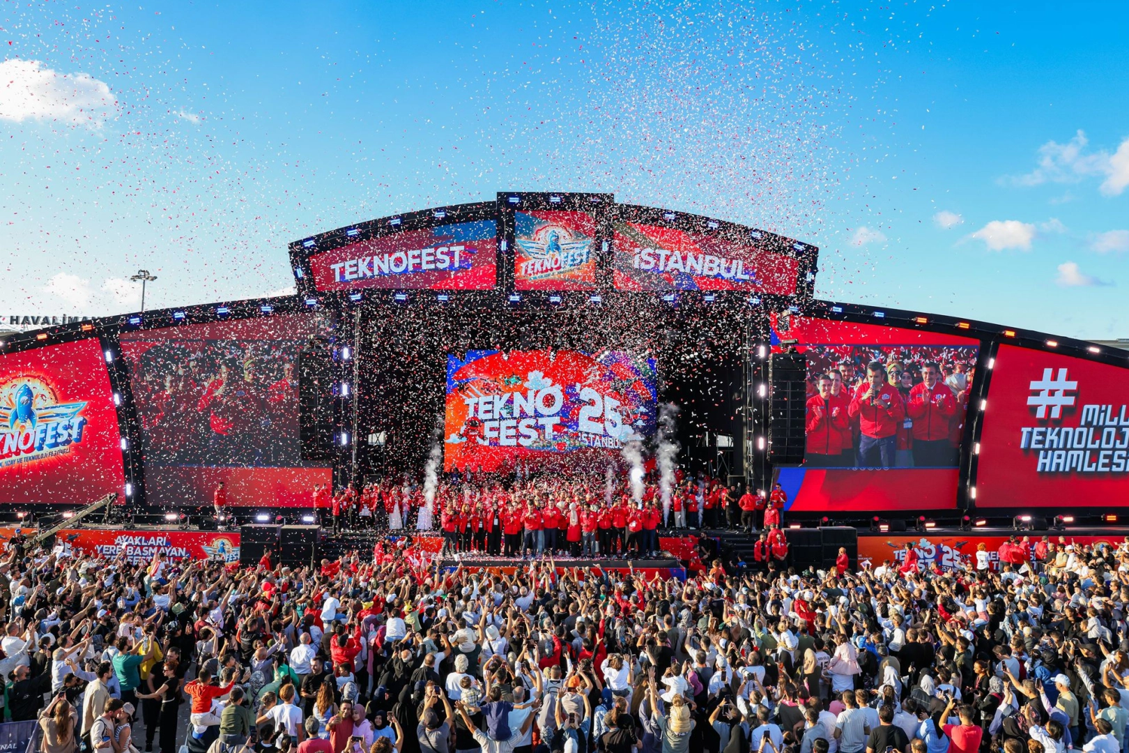 TEKNOFEST İstanbul 1 Milyon 32 Bin Ziyaretçiyi Ağırladı