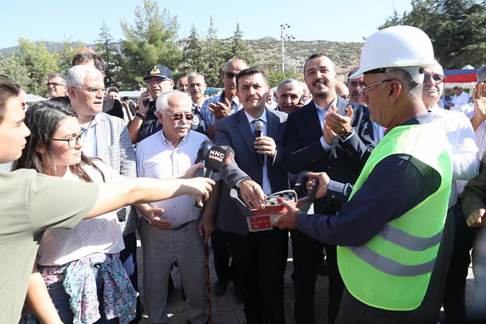 Külliyenin temeli atıldı