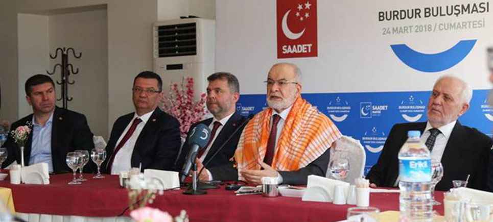 SP Genel Başkanı Karamollaoğlu Burdur’da