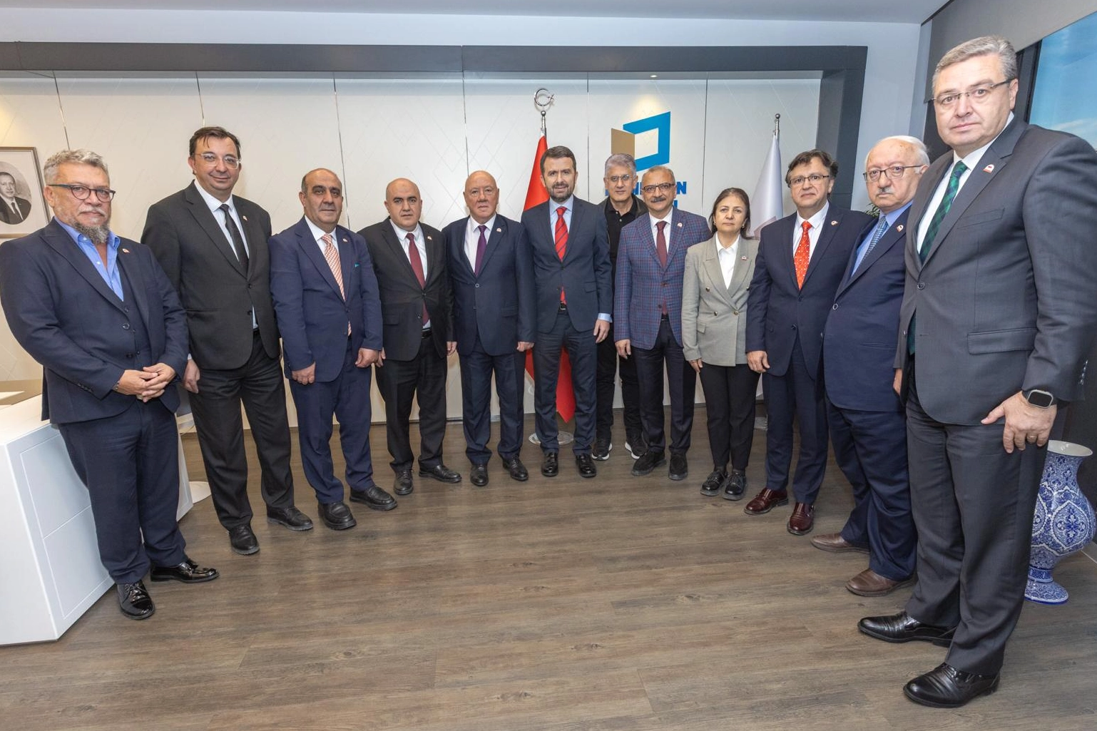 TGK Heyetinden BİK Genel Müdürü Abdülkadir Çay'a Ziyaret