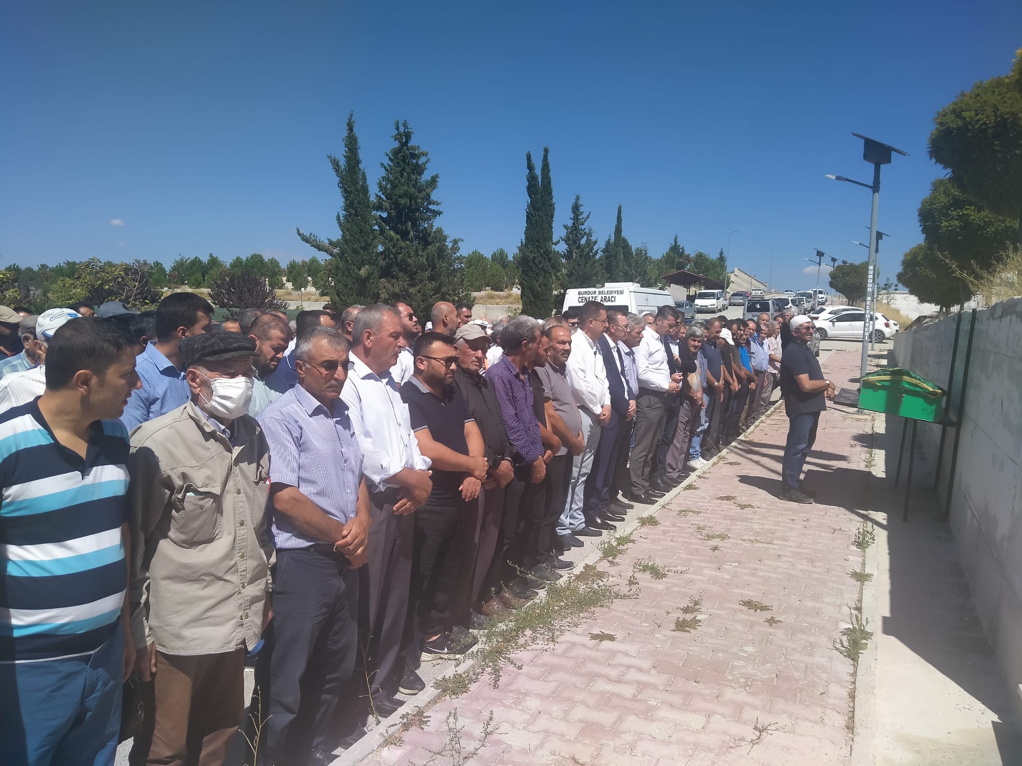 Emektar partili son yolculuğuna uğurlandı