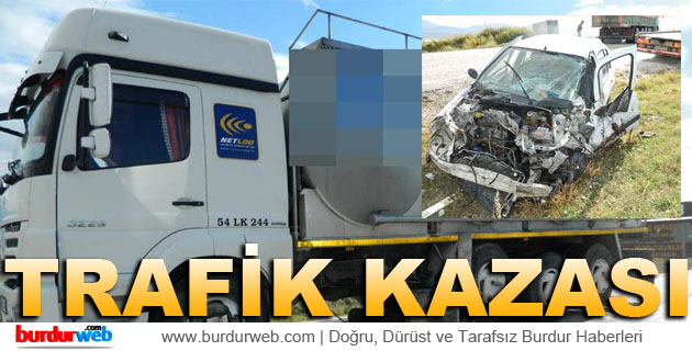 Karamanlı’da Trafik Kazası