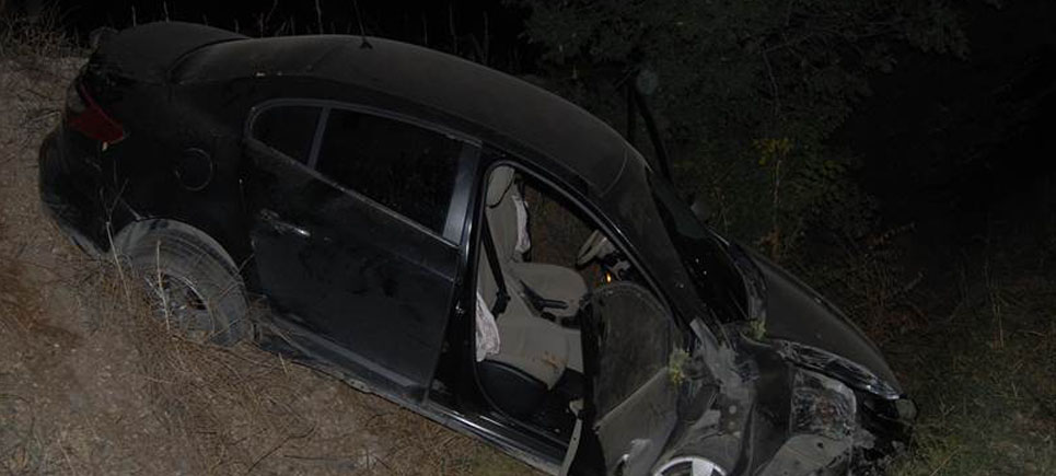 Karamanlı’da trafik kazası