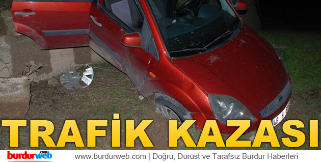 Karamanlı’da Trafik Kazası