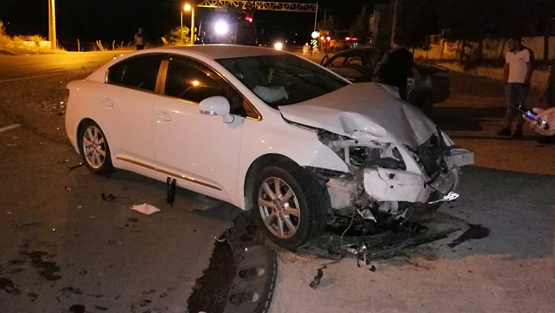 Burdur’da trafik kazası