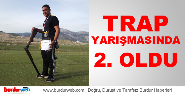 Trap Yarışmasında 2. Oldu