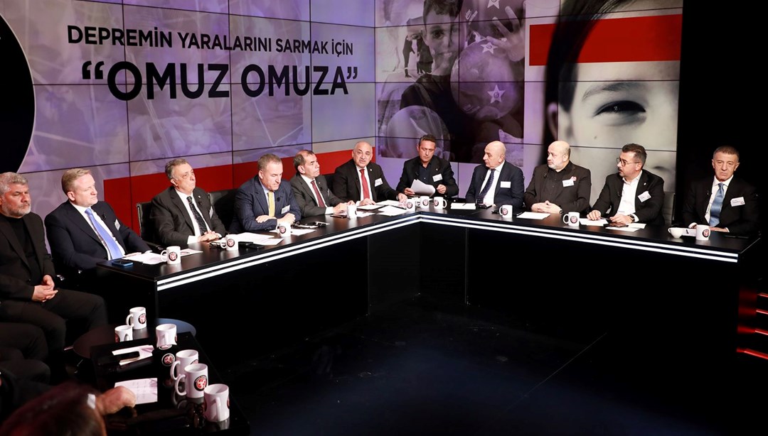 Türk futbolu Omuz Omuza: Depremzedeler için yardım kampanyası