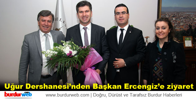 Uğur Dershanesi’nden Başkan Ercengiz’e ziyaret