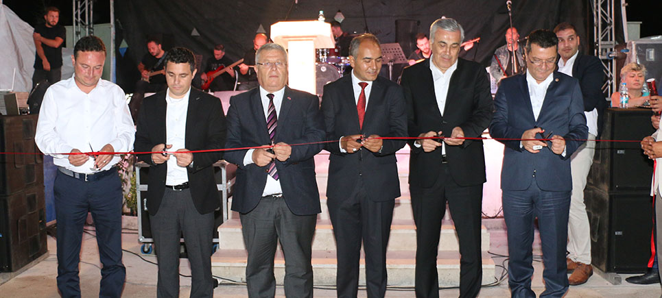 Tefenni’de tamamlanan projeler toplu açıldı