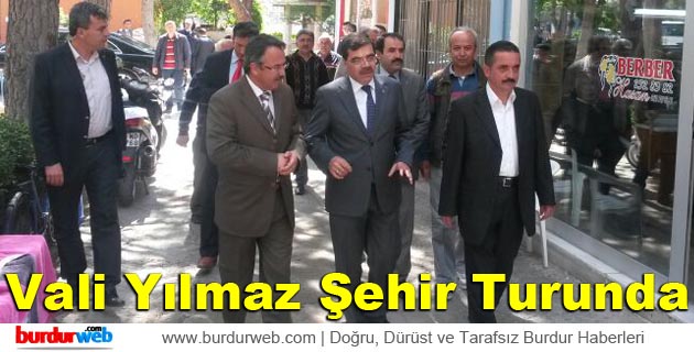 Vali Yılmaz Şehir Turunda