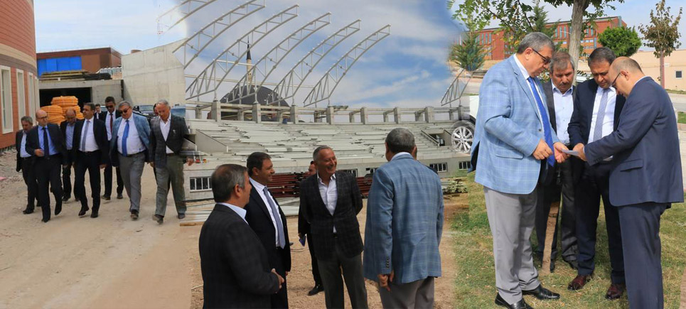 Vali Hasan Şıldak MAKÜ’de yatırımları inceledi