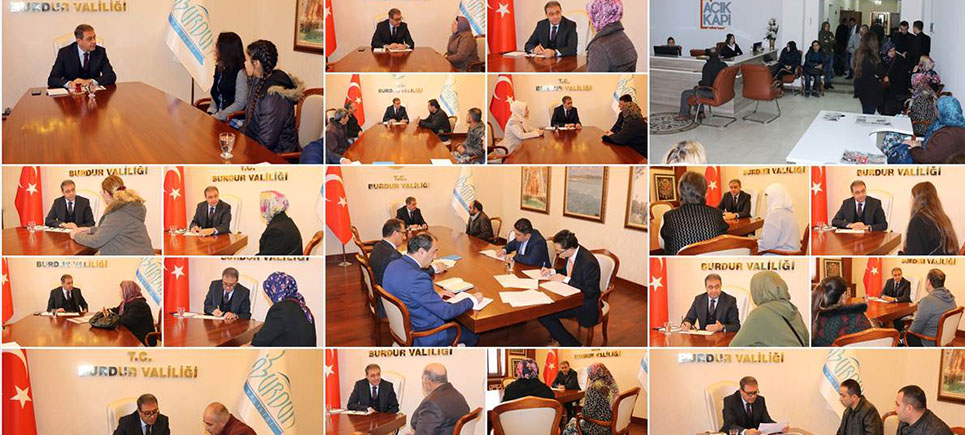 Vali Hasan Şıldak, Vatandaşla Buluşmalarına Devam Ediyor