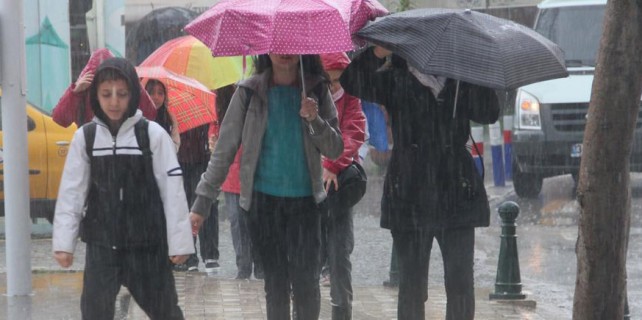 Meteorolojiden yağış uyarısı