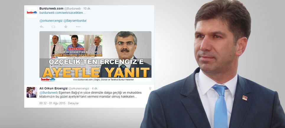 Ercengiz: ”Manidar olmuş”