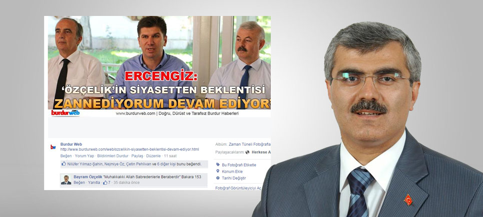 Özçelik’ten Ercengiz’e Ayetle yanıt